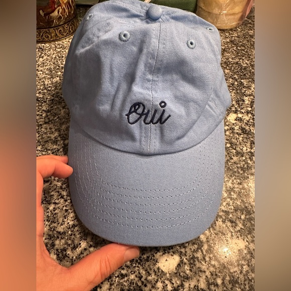 Clare V Oui Baseball cap, blue - Picture 5 of 8